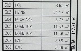 Apartament 3 camere, bloc nou, P+3, Ap.15, Et.3, Bl.6 - CP2462264 - Poză 6