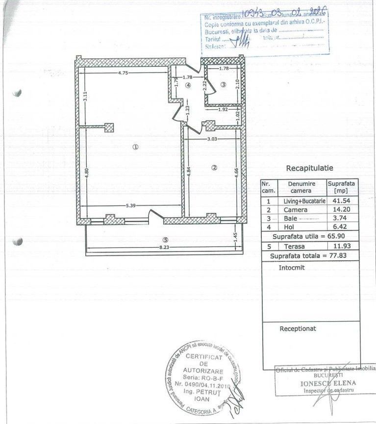 Apartament 2 camere, 78mp, parcare, centrala, bloc 2013,Titan-parcul Titanii - Poză 8
