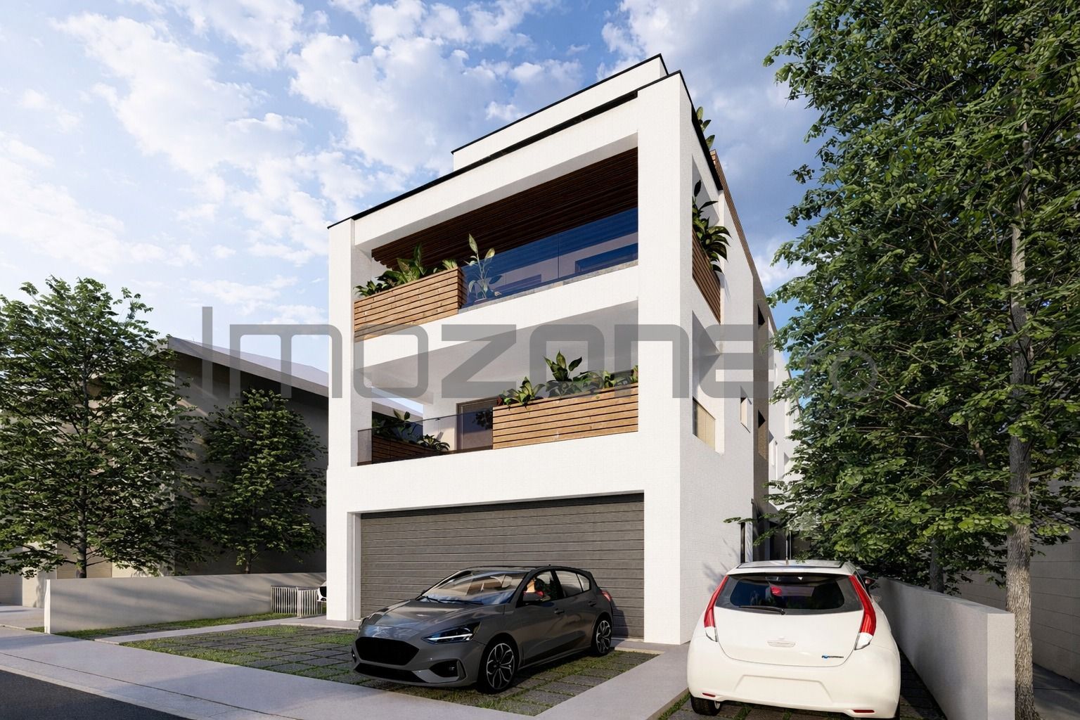 3 camere, CURTE 67 mp si 2 PARCARI proprii, 75 MP, FINISAT MODERN,  COMISION 0% - Poză 4