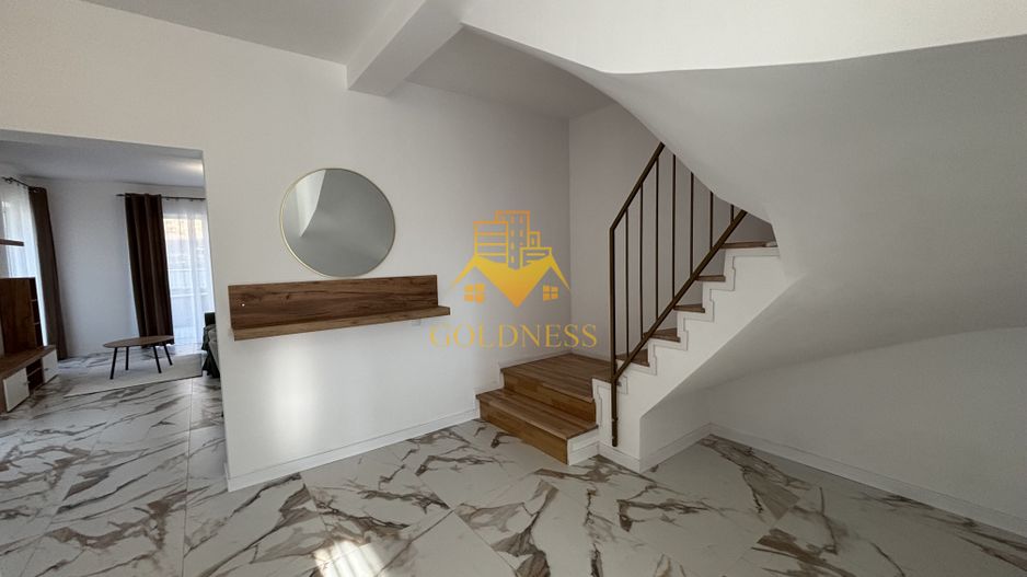 Duplex lux, de închiriat, 5 camere, parcare, curte, terasă,220mp teren - Poză 4