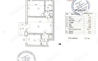 Apartament 2 camere | 55mp | 2 balcoane | Metrou Titan – 7 min | Mobilat - Poză 10