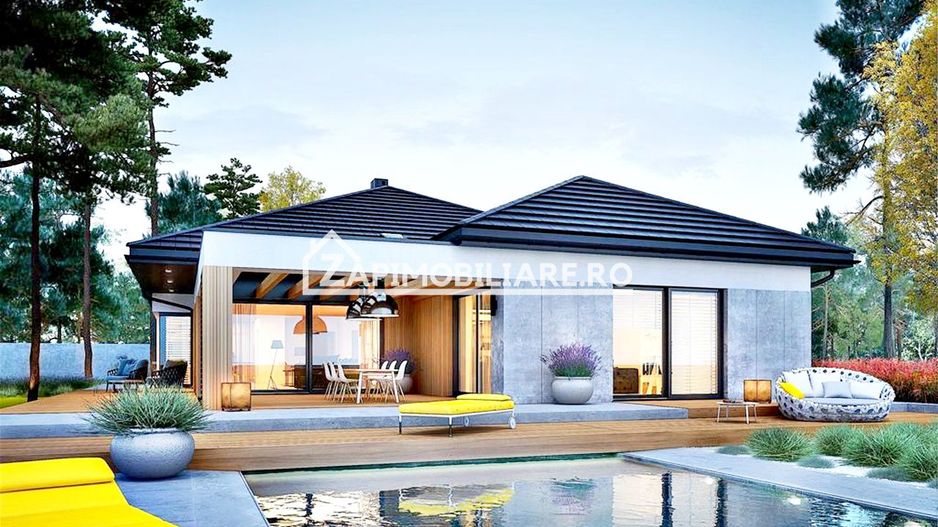 Casa 5 camere,3 băi,220 mp,utili 1.500 mp teren, 0% comision - Poză 6