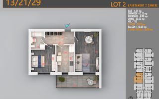 Apartament 2 Camere, Comision 0%, Pallady - Metrou Teclu - Poză 2