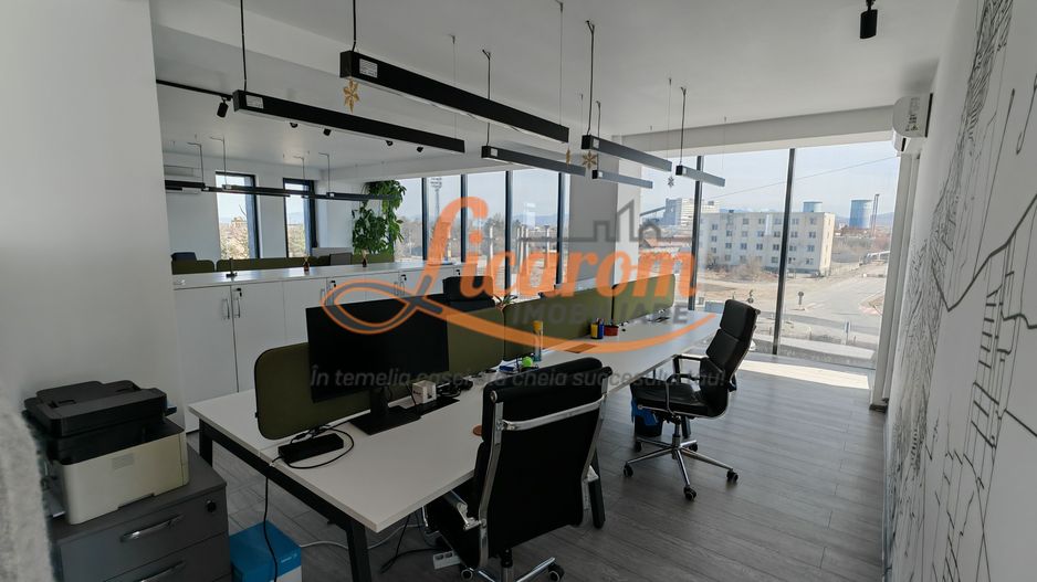 Spatiu de birouri/ call center/IT ,190 mp de inchiriat pret 2280 euro - Poză 15