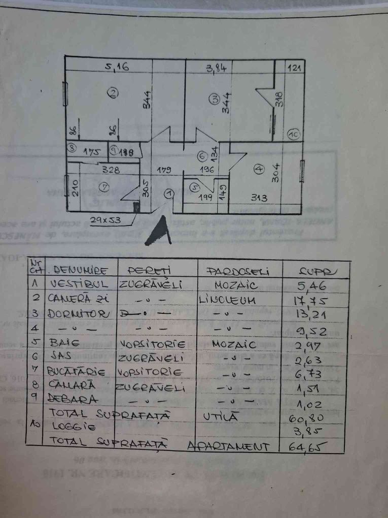 Apartament 3 camere zona Jean Steriadi - Auchan Titan - Poză 8