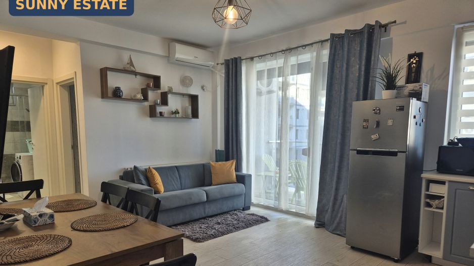 Ap. 2 camere de vânzare, vedere la mare, mobilat, Astoria, Mamaia Nord - Poză 2