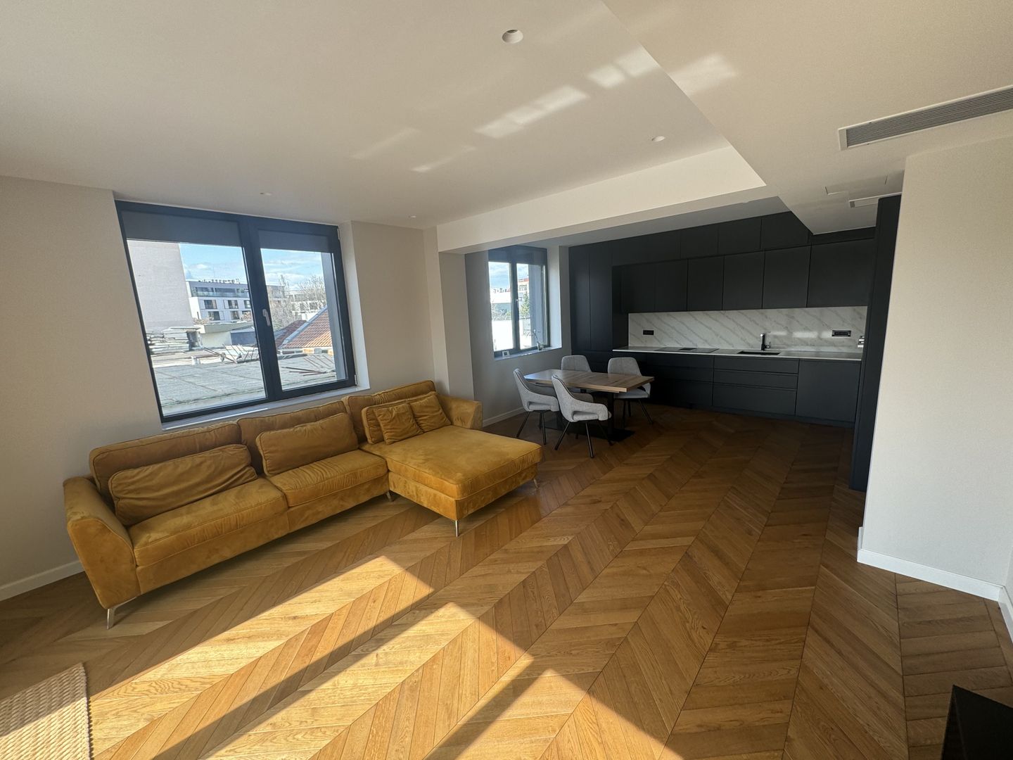 Penthouse Modern | 4 Camere | Cartierul Francez Herăstrău | Terasă - Poză 1