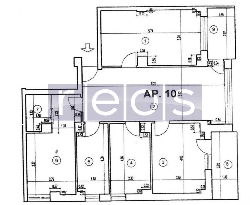 OCAZIE VANZARE APARTAMENT BANEASA 4 CAMERE | 99 MP | - Schiță 23