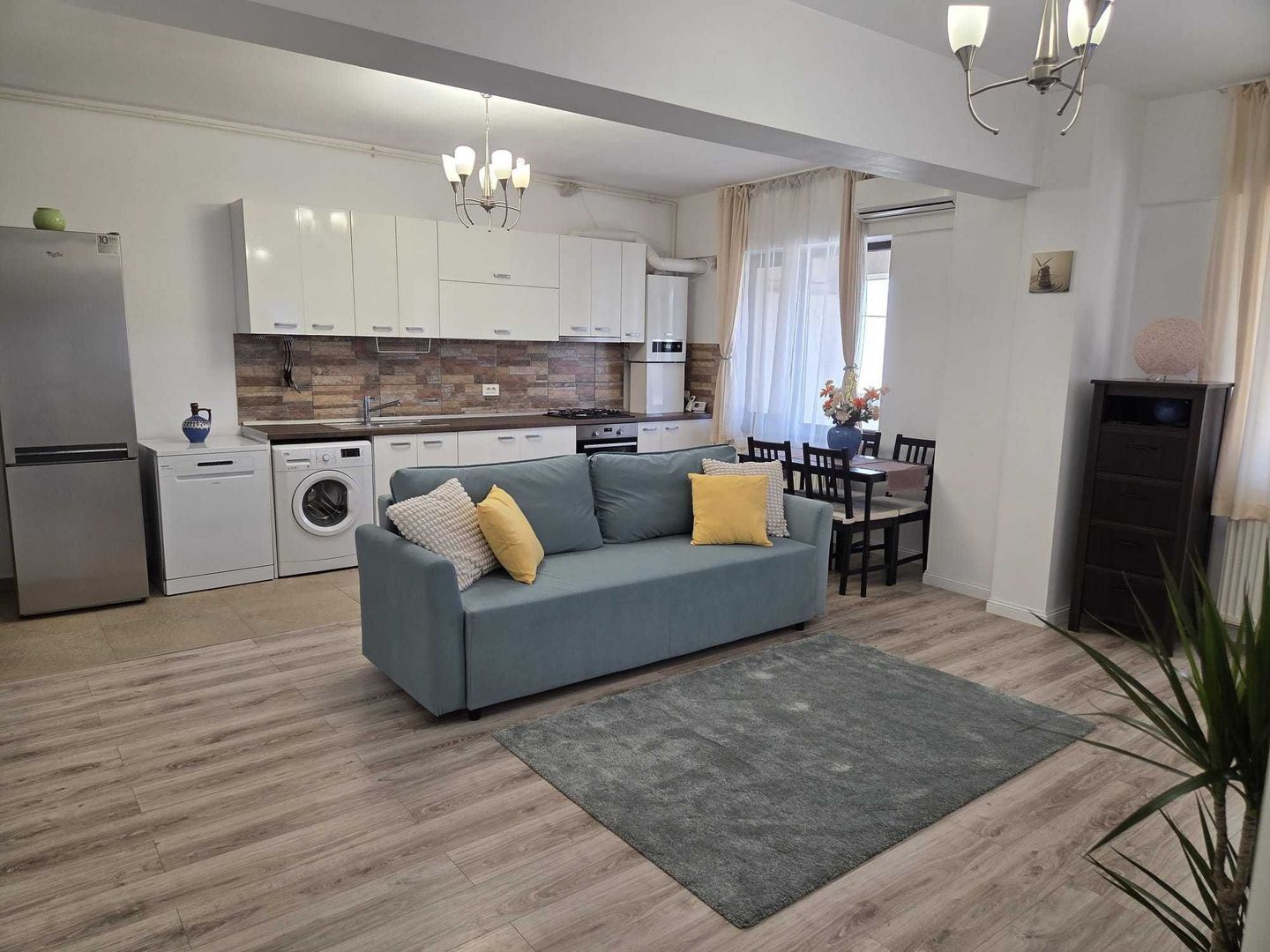 Apartament 3 camere Straulesti cu parcare subterana - Scoala germana - Poză 2