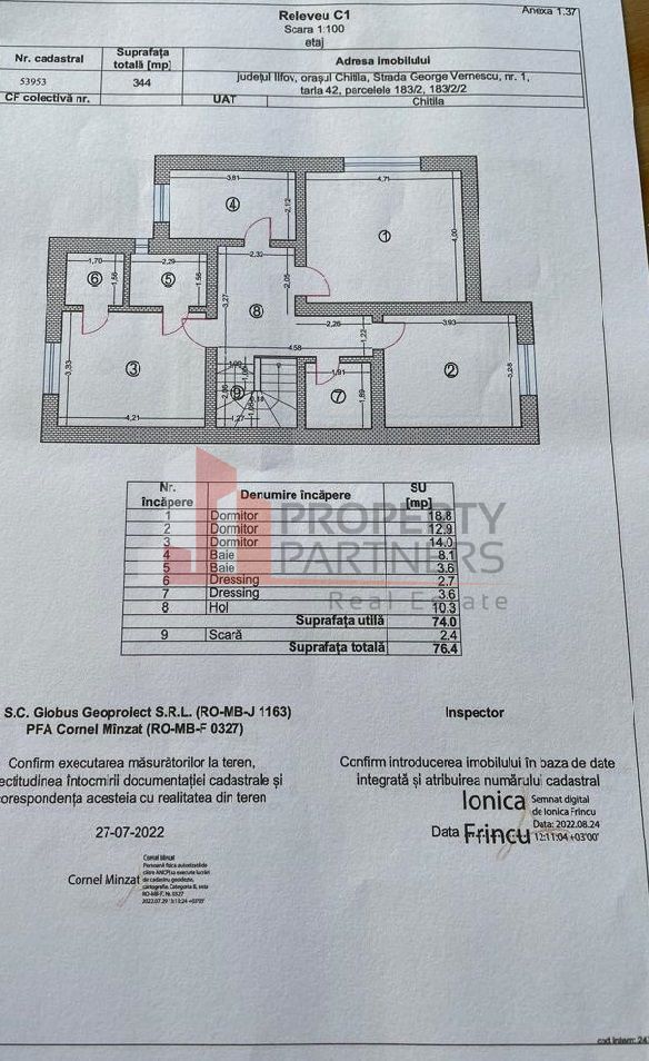 Casa | Vila in Chitila - Ilfov - Schiță 8