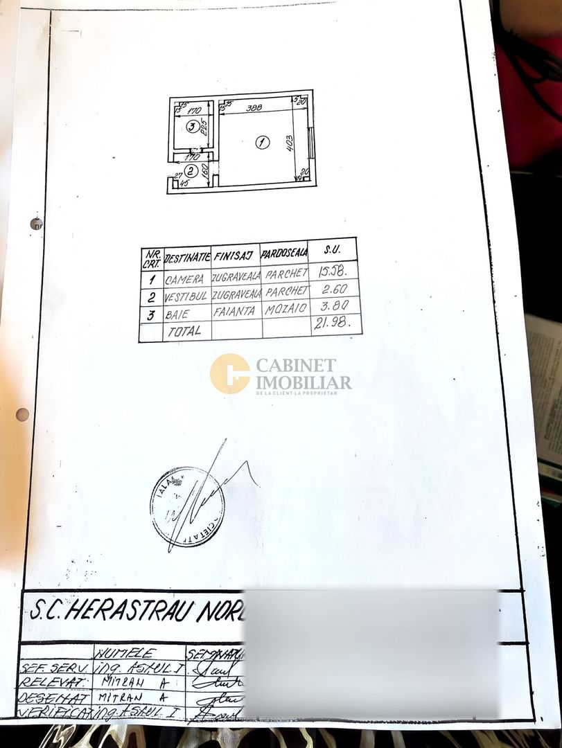 Garsoniera I Vedere spre bulevard I Etaj 4 I Universitate - Poză 6