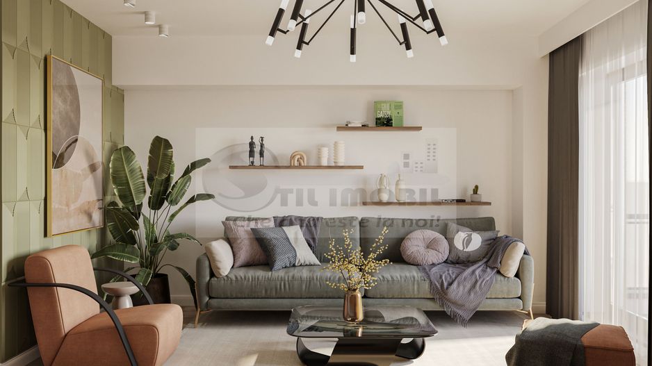 Apartament 1 camera 47,7 mp, finisaje premium – Comision 0% - Poză 1