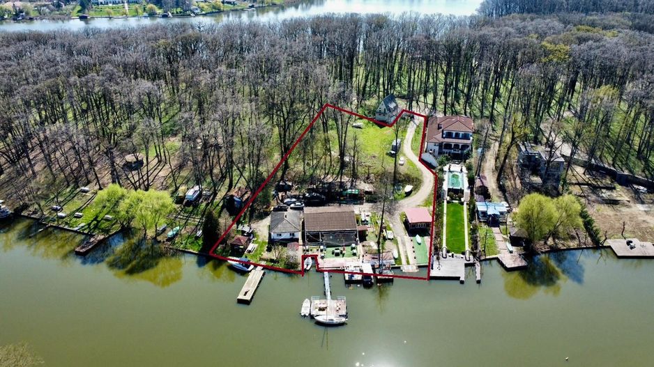 Oportunitate! Teren 4390mp, deschidere la Lac Snagov 70m, 5 pontoane - Poză 1
