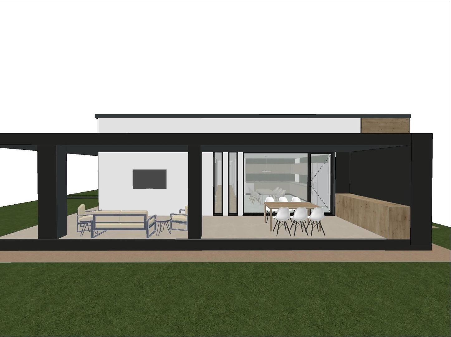 Casă pe parter, 260 mp, teren 1434 mp | Balotești - Poză 3