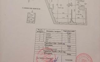 2 Camere - 55 MP | Renovat | Centrală Proprie | Ultracentral - Unirii - Schiță 16