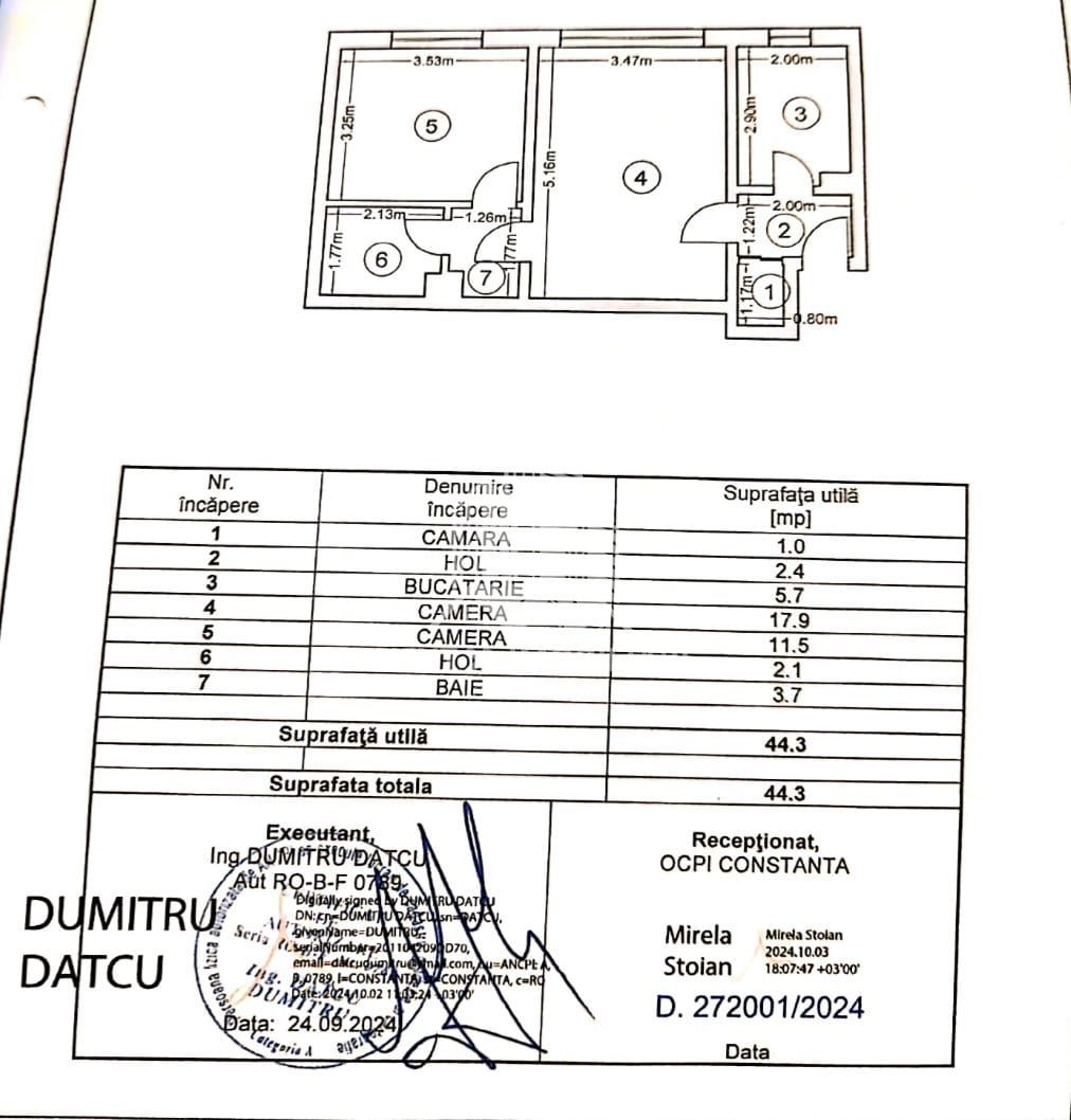 Apartament 2 camere - Tomis 2, Bd. Mircea cel Bătrân la 10 min de mare - Poză 7