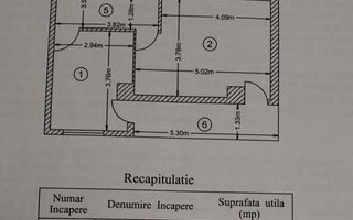 Apartament 2 camere | 56 mp | Decomandat | Etaj 1/5 | Bloc 2013 - Poză 5