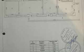 Apartament 3 camere + terasă 16 mp Otopeni - Schiță 12