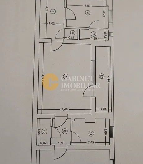 3 camere, et 3/4, bloc fara risc, LIBER, Tatarasi- Dispecer! - Poză 6