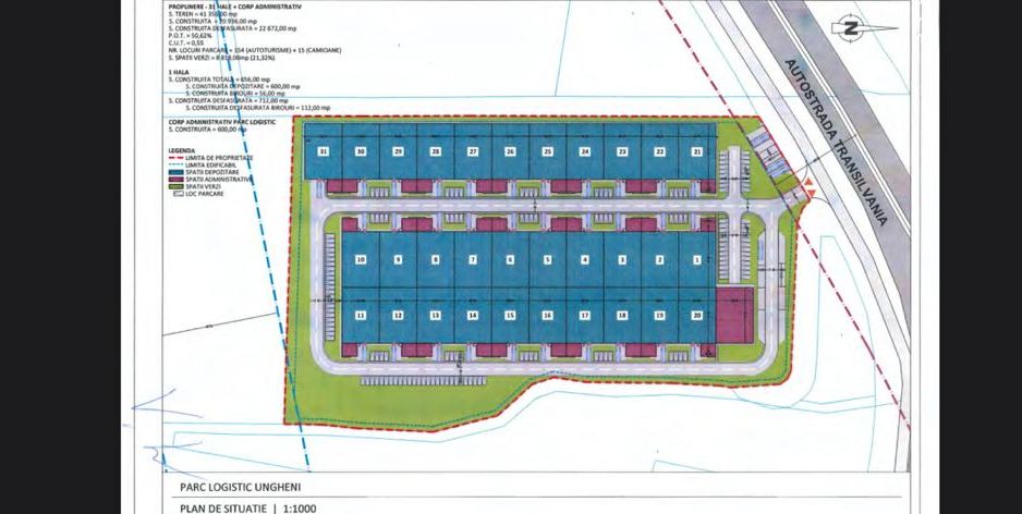 Terenuri Investitie 43485 mp Ungheni-Mures / Autostrada - Poză 9