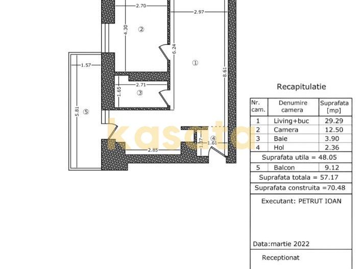 2 camere | Marmura Residence | Metrou | Parcare inclusa - Poză 14