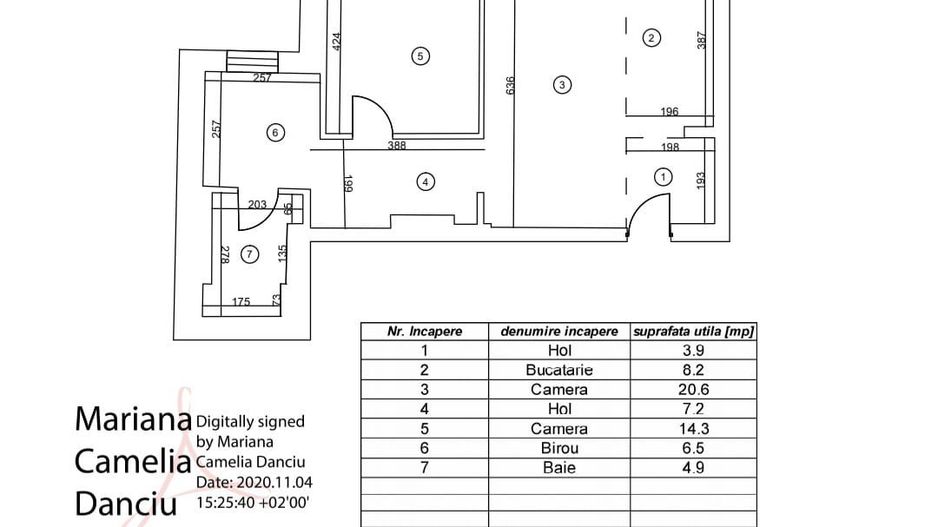Apartament | 2 camere | Aviatiei Tower | Parcare subterana - Schiță 12