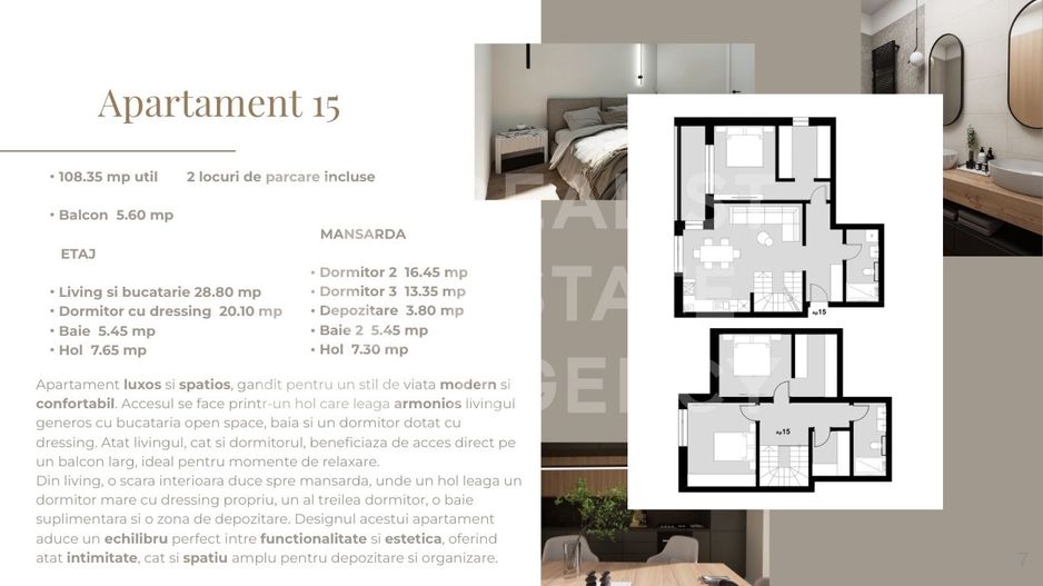 Vânzare, apartament, 4 camere, Giroc, Timiș - Poză 3