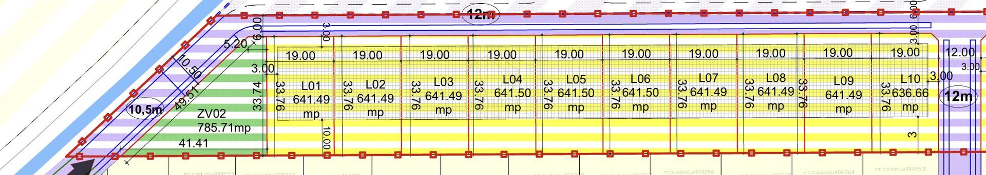 LOT-uri de vanzare 641 mp | Sacalaz - Poză 1