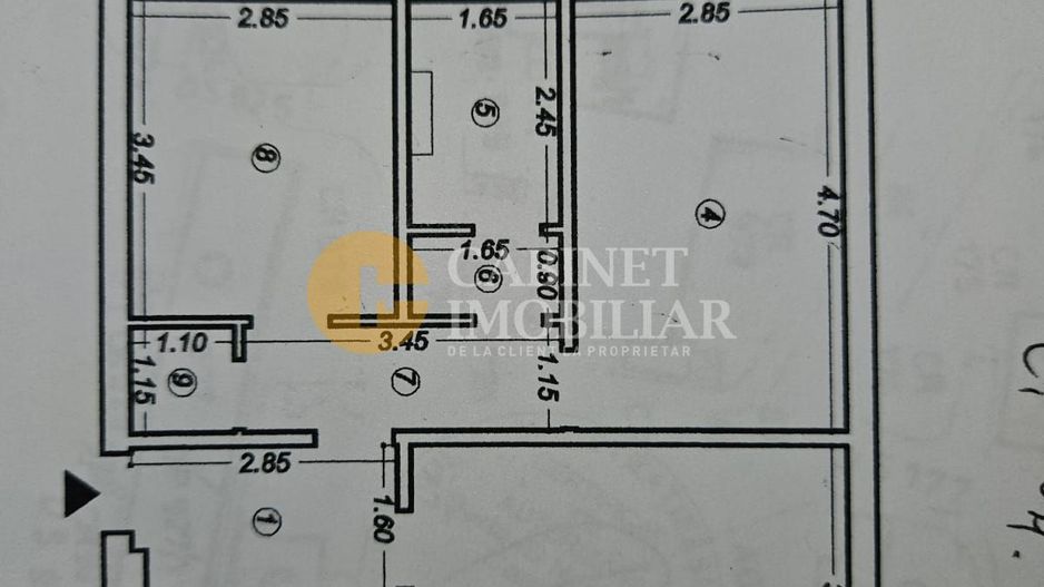 3 camere, decomandat, Tatarasi-Dispecer, bloc fara risc! - Poză 1
