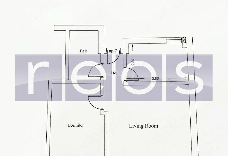 VANZARE 2 CAMERE | 53MP | UTILAT-MOBILAT | PARTER INALT  | BAZILESCU - Schiță 8