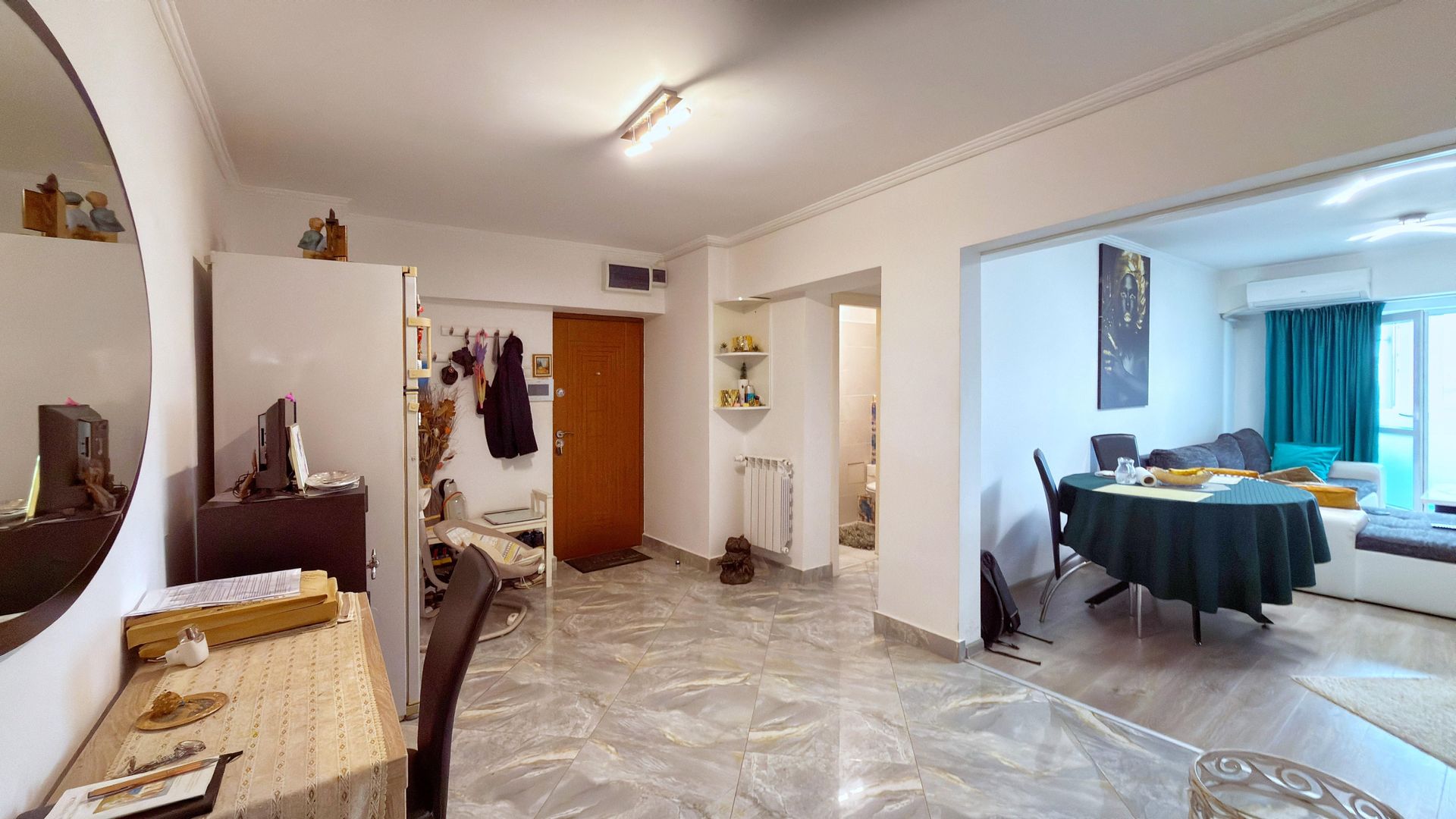 3 camere Alba Iulia et 3 vedere rond renovat complet lift Schindler - Poză 5