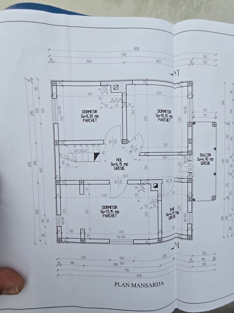 Teren Intravilan,5.000mp cu utilităti si proiect casă 12e mp - Poză 2