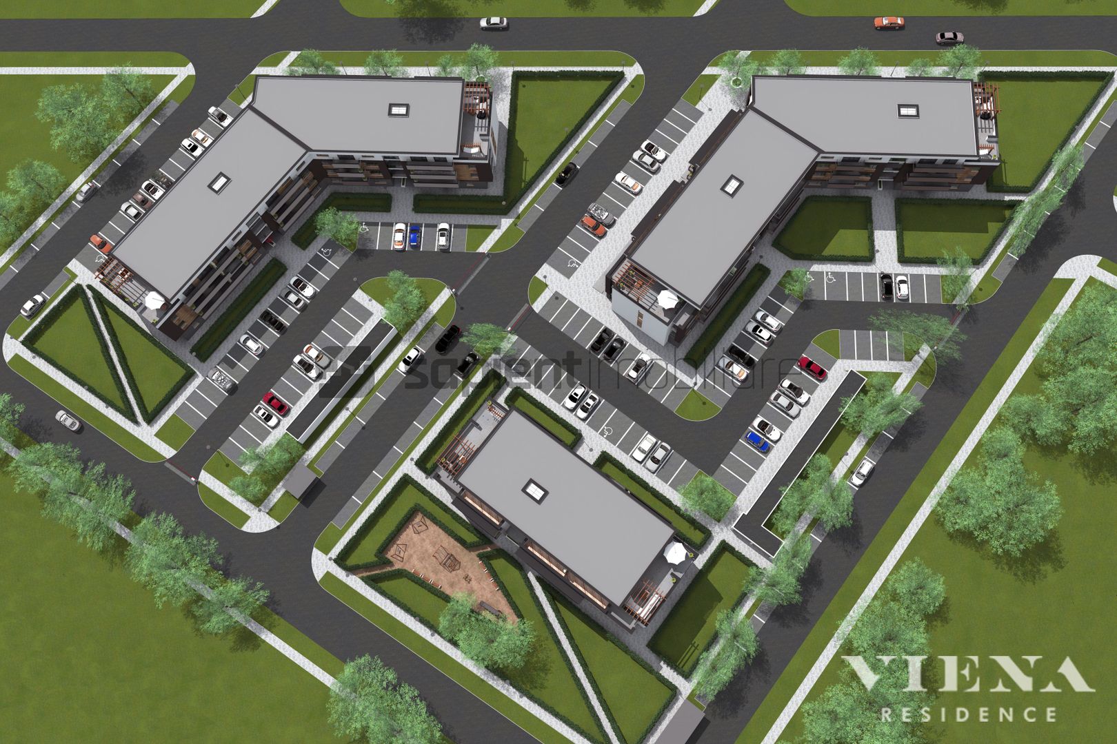 Viena Residence | Teren cu A.C. pentru locuințe colective P+2E+R - Poză 2