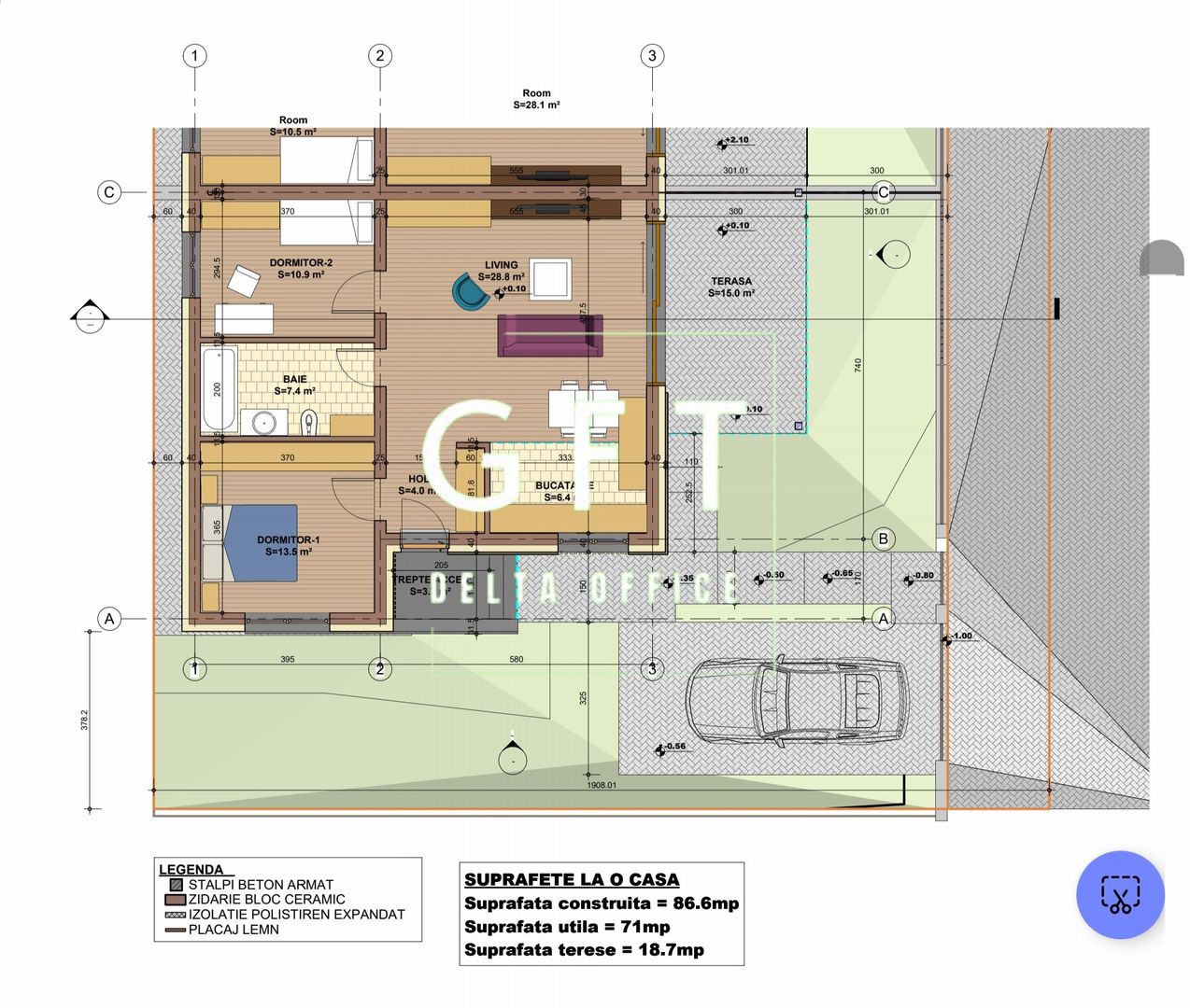 Casă tip duplex de vânzare – Valea Ghinzii - Poză 12