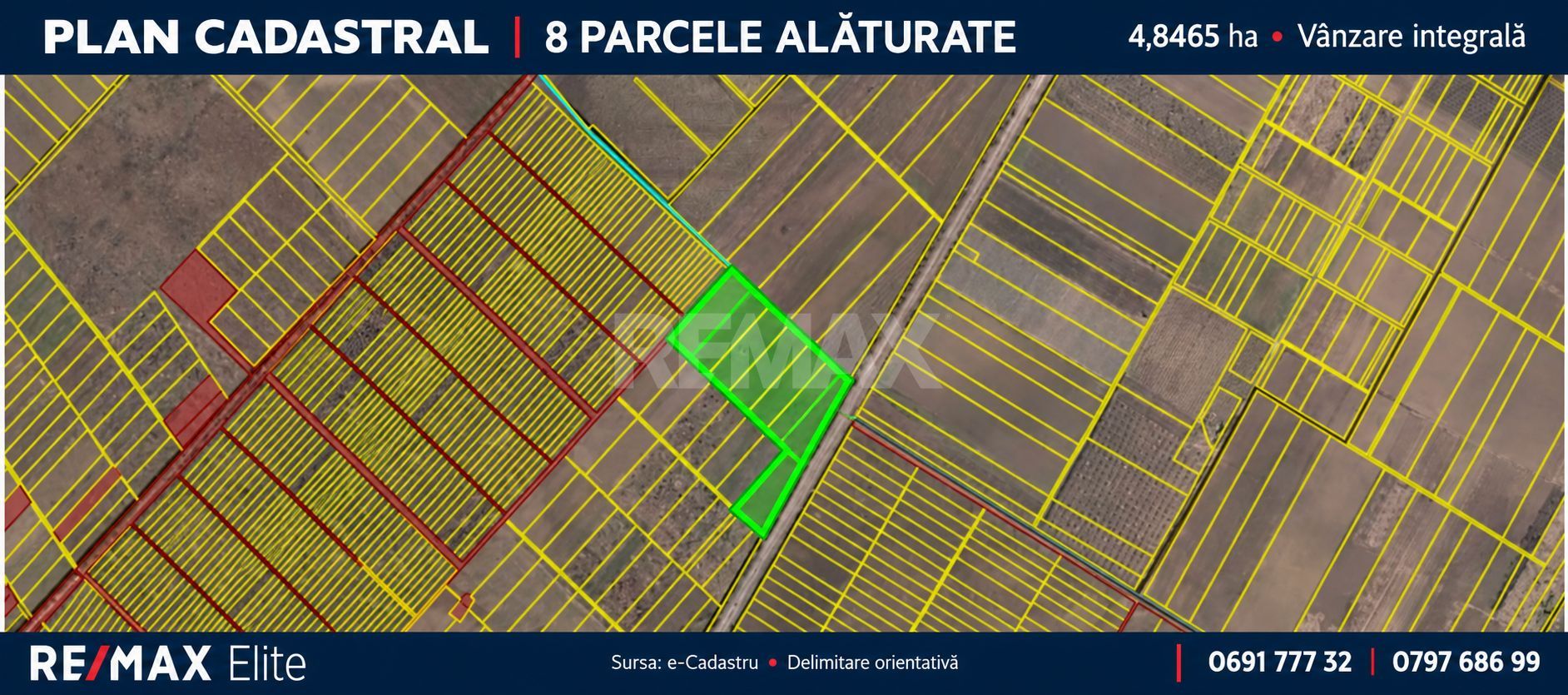 4,85 HA CU DESCHIDERE DE 300 M LA TRASEU | CRIULENI – SLOBOZIA-DUȘCA - Poză 11