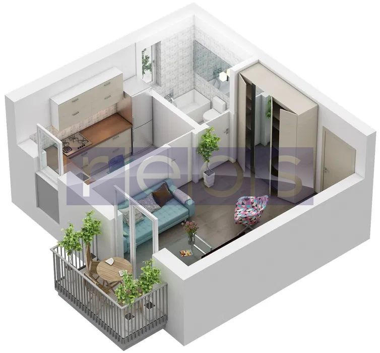 VANZARE GARSONIERA 31MP PARCARE ACOPERITA INCLUS! SALAJAN NICOLAE GRIGORESCU - Poză 13