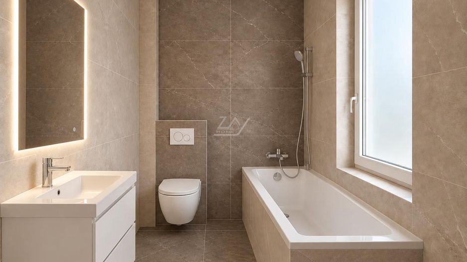 Apartament nou ESO. 3 camere si 2 bai. Bucatarie separata. Etaj intermediar. - Poză 5
