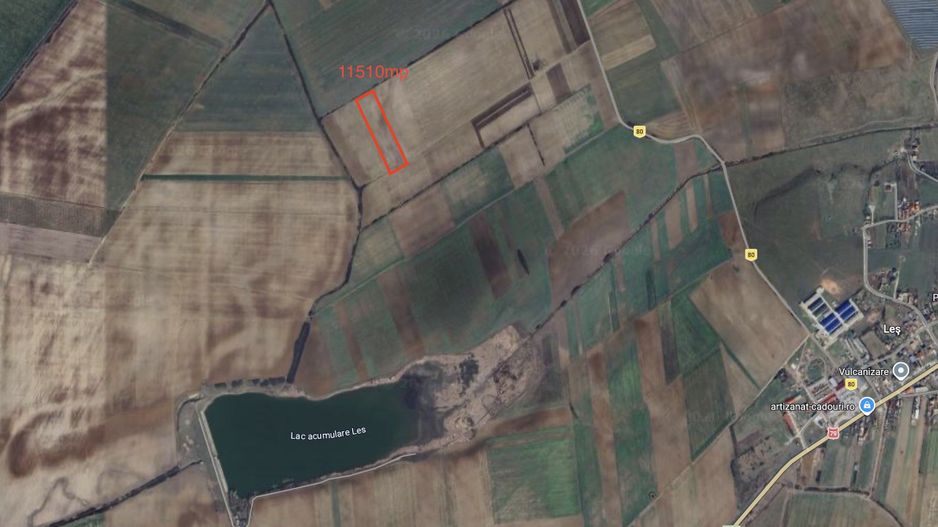 Teren extravilan de vânzare în Leș - Poză 1