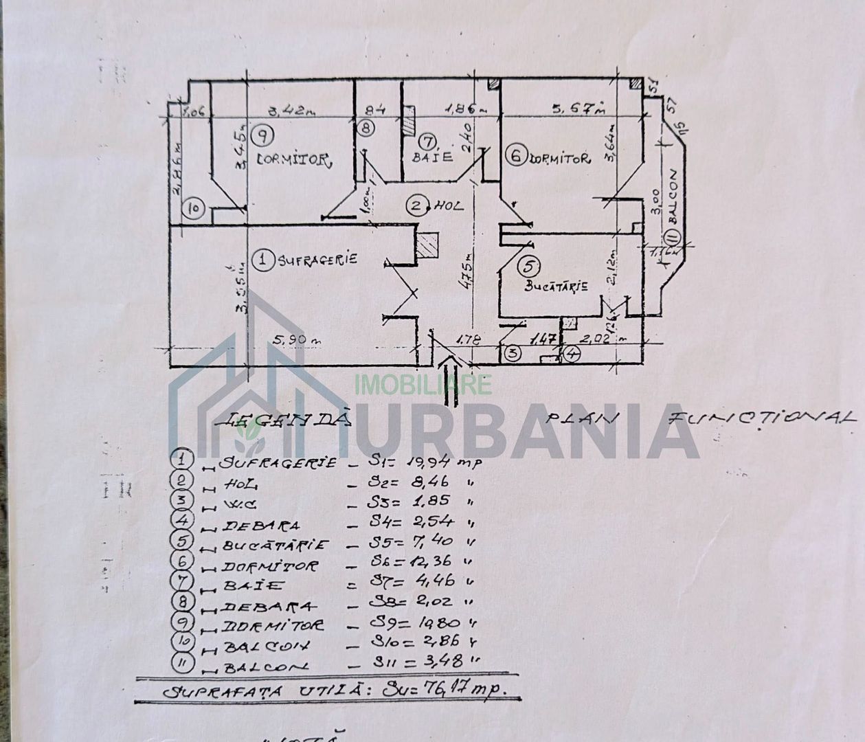 Apartament ultracentral, 3 camere, Pașcani – vânzare - Poză 6