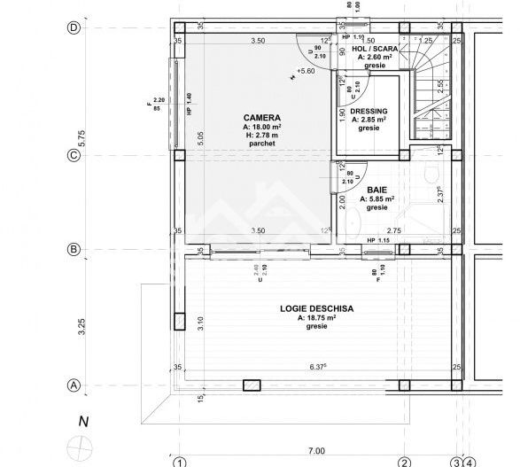 Casa 3 dormitoare, 3 bai, terasa, Selimbar, Sibiu - Poză 7