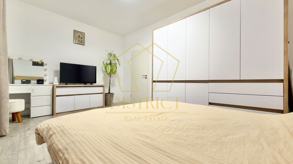 Apartament cu 3 camere mobilat si utlat, 70 mp utili, in Giroc la etajul 2. - Poză 11