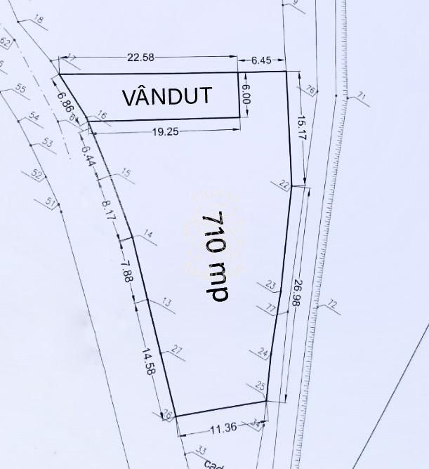 Teren intravilan 710 mp cu utilitati-ideal casa P+2E-Valea Rusului - Poză 1