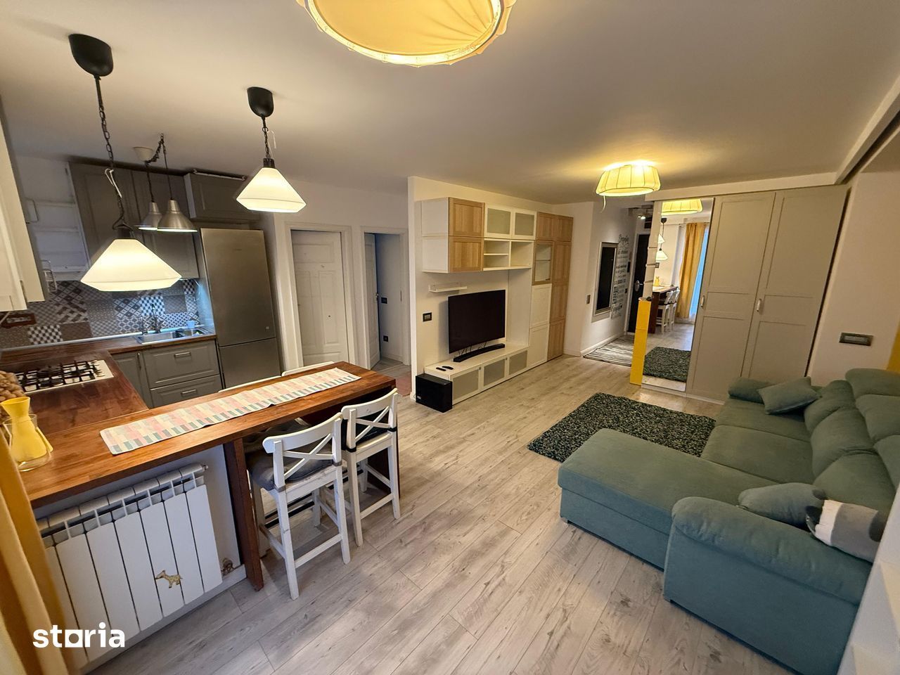Închiriere Apartament 3 camere, 67,5 mp, etaj 3, bloc 2019, centrală proprie - Poză 4