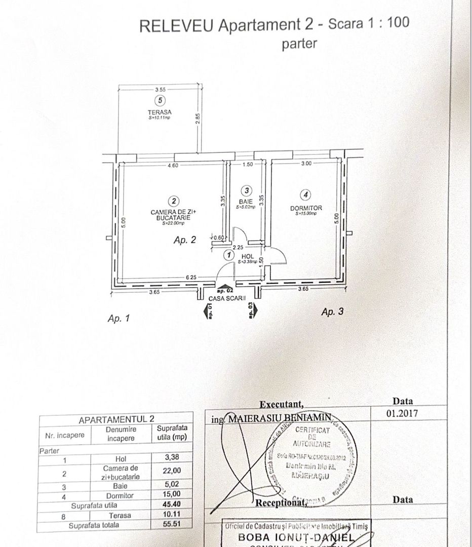Apartament 2 camere parter, curte proprie-Dumbravita - Poză 19