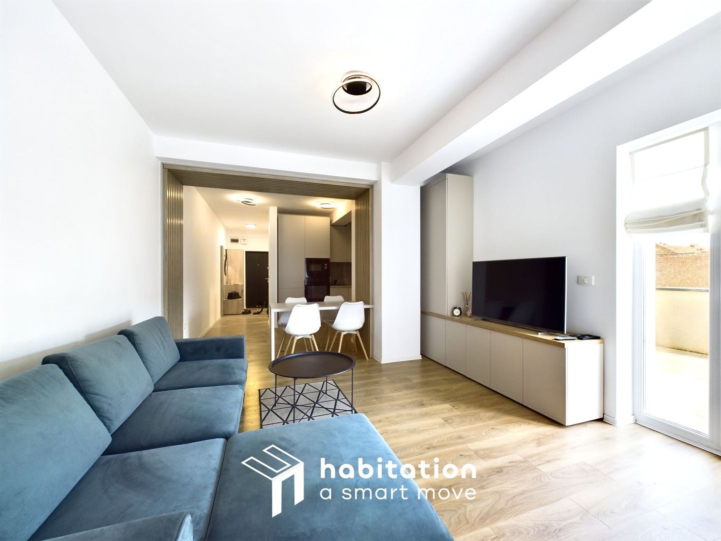 Tur virtual- 2 camere, elegant, terasa 22 mp,  Central - Take Ionescu - Poză 1