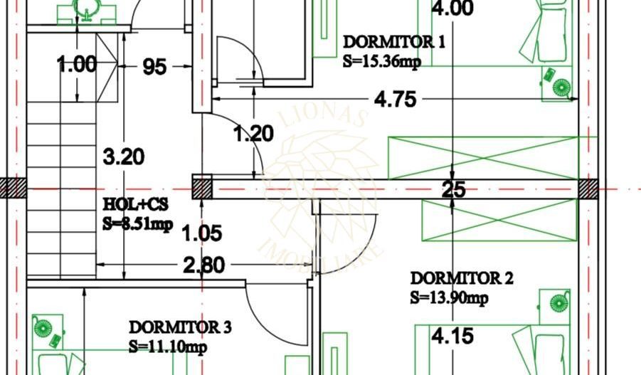 Apartament Nou 4 camere 115 mp-curte proprie 85mp- Zona OMV Libertatii - Poză 3