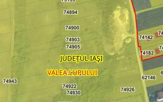 Teren intravilan de vanzare in Valea Lupului, Iasi - Poză 3