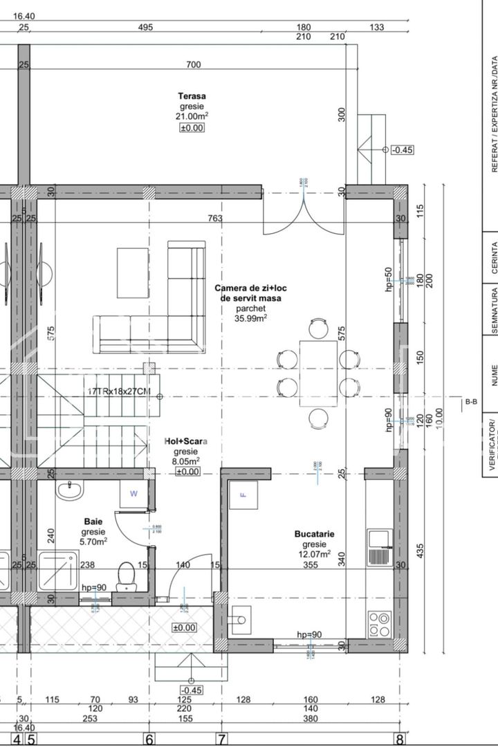 Casa cu 4 camere si 340 mp de curte, in Cartierul Arhitectilor - Schiță 25