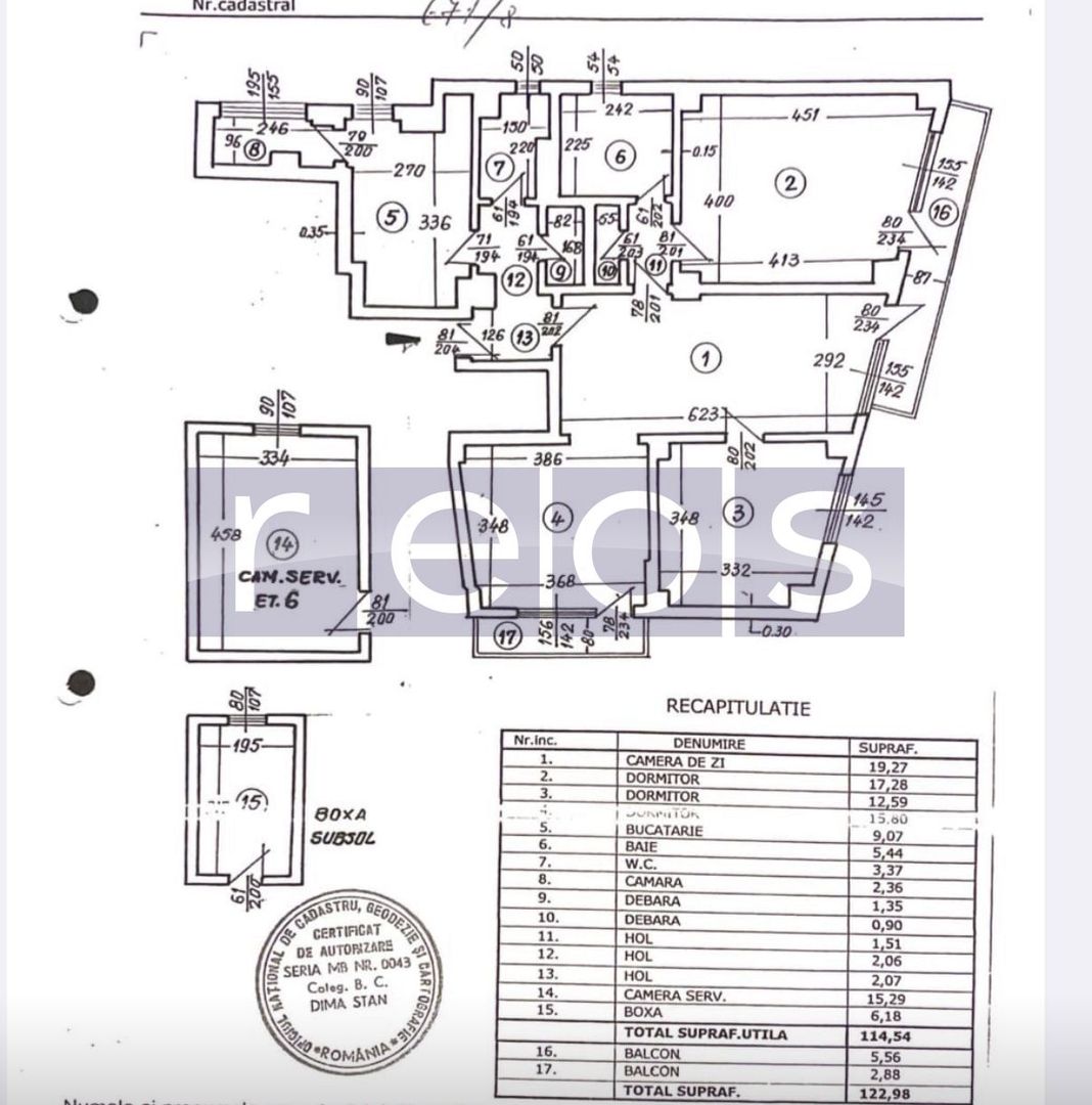 DE VANZARE APARTAMENT 4 CAMERE ZONA CENTRALA - Poză 6