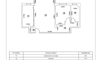 Titan- Bloc boutigue- apartament 2 camere -living generos - Poză 12